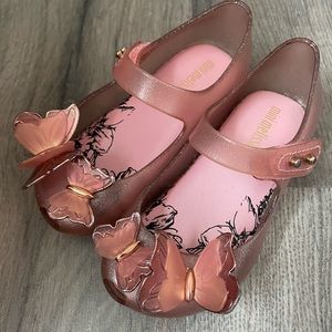 Mini Melissa butterflies shoes from Nordstrom.